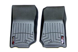 WEATHERTECH 07-   Jeep Wrangler Front Floor Liner Black 441051