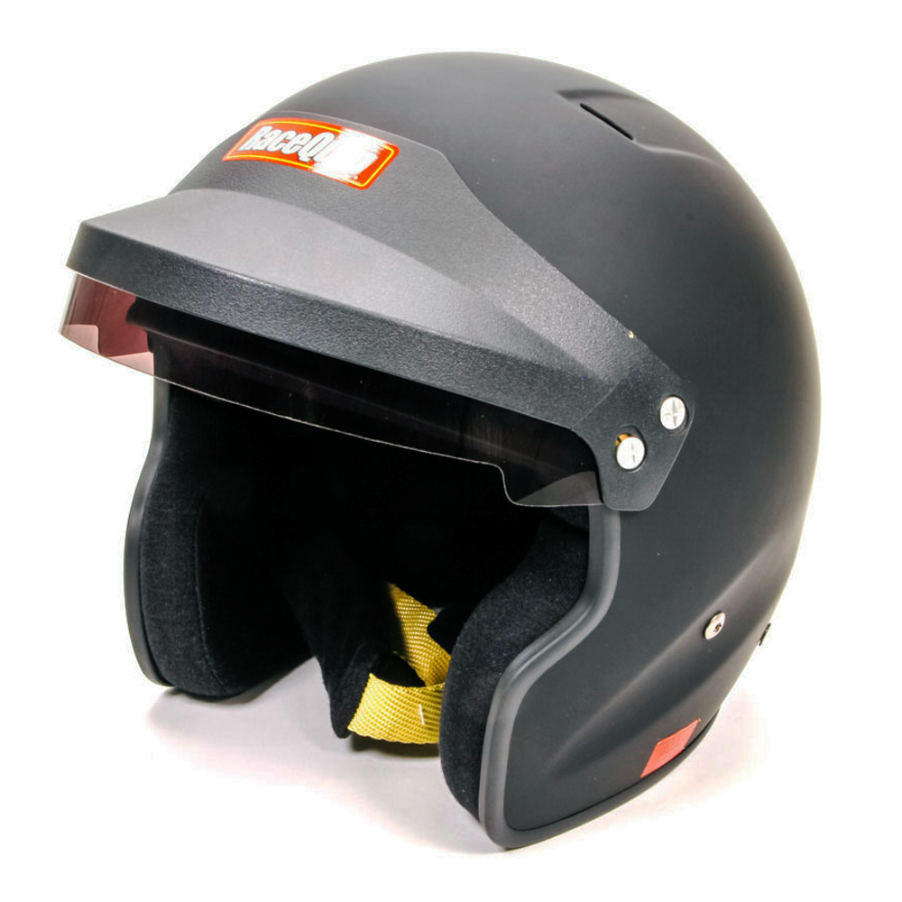 RACEQUIP Helmet Open Face Medium Black SA2020 256003RQP