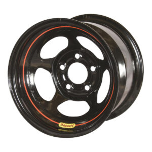 BASSETT Wheel 15in x 10in 3in BS 5×5 Black Inertia 50L53