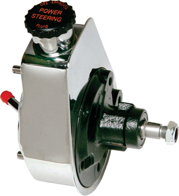 BORGESON Rebuilt Saginaw Power Steering Pump Chrome 800311