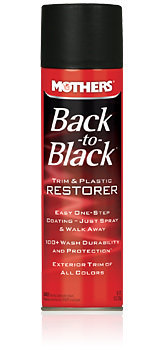 MOTHERS Back To Black Restorer 10oz. Aerosol 06110