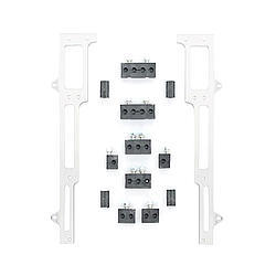 R AND M SPECIALTIES Spark Plug Wire Loom SBC Chrome 1101-C