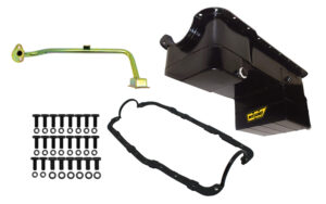 WEIAND 7qt Oil Pan Kit RR Sump SBF 351W 79-93 Black 5038WND