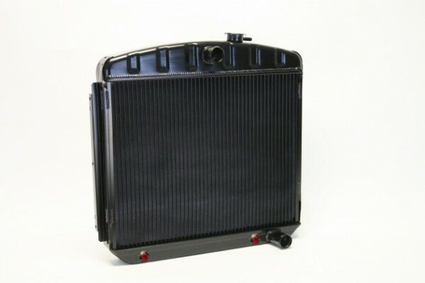 DEWITTS RADIATOR Radiator 55-57 Chevy Auto Trans Black 32-1239013A