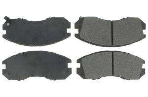 CENTRIC BRAKE PARTS Premium Semi-Metallic Br ake Pads with Shims and 300.047