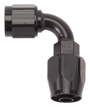 RUSSELL #4 90 Deg Hose End Black 610155