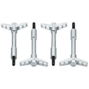 FORD Valve Cove Bolt Kit 4pk Chrome w/Ford Logo 302-325