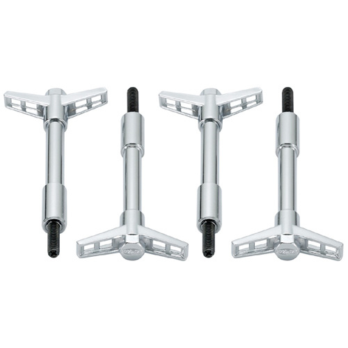 FORD Valve Cove Bolt Kit 4pk Chrome w/Ford Logo 302-325