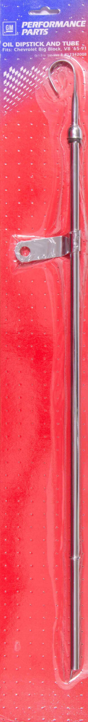PROFORM 65-91 BBC Chrome Bowtie Oil Dipstick 141-553