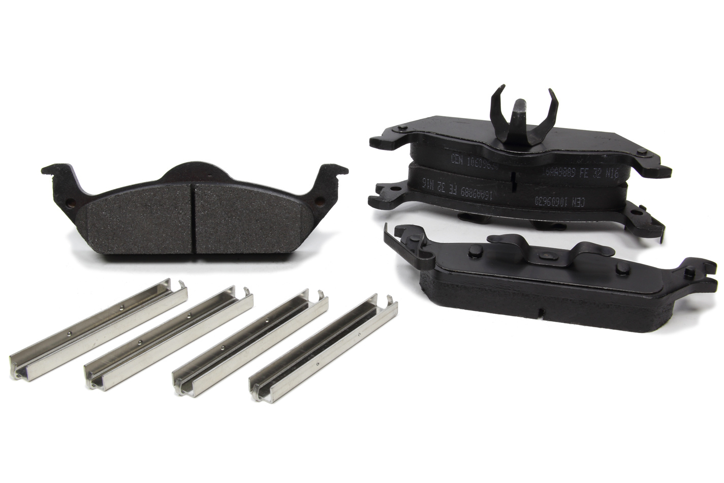 CENTRIC BRAKE PARTS Posi-Quiet Extended Wear Brake Pads with Shims a 106.0963
