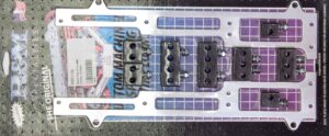 R AND M SPECIALTIES Spark Plug Wire Loom Pontiac Polished 1110-P