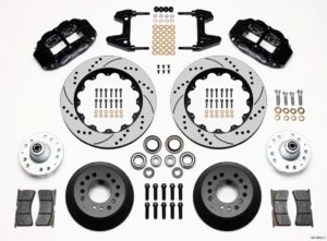 WILWOOD Brake Kit Front 74-78 Pinto / Mustang Drilled 140-9802-D