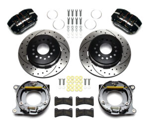 WILWOOD Rear Brake Kit GM w/Park Drilled 140-11827-D