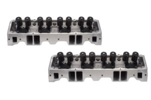 EDELBROCK SBC E-Street Cylinder Heads – 2.02/1.60 S/P 5089