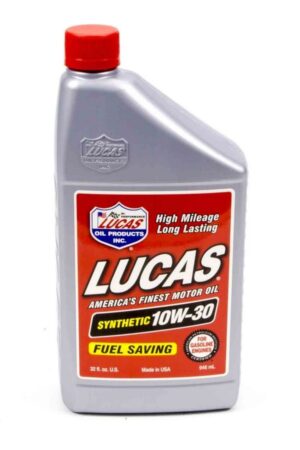 LUCAS OIL Synthetic 10w30 Oil 1 Qt LUC10050