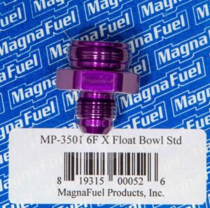 MAGNAFUEL/MAGNAFLOW FUEL SYSTEMS #6 Holley Float Bowl Fitting MP-3501