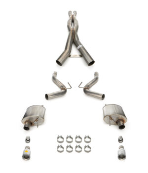 CORSA PERFORMANCE 24-   Mustang 5.0L Cat Back Exhaust 21251