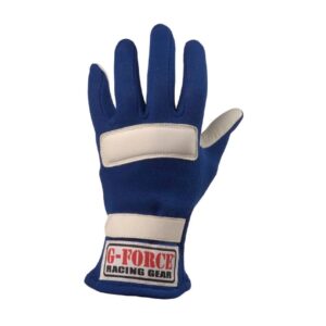 G-FORCE G5 Racing Gloves Medium Blue 4101MEDBU