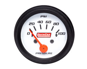 QUICKCAR RACING PRODUCTS Gauge Oil Pressure 2in Open Wheel 611-6204