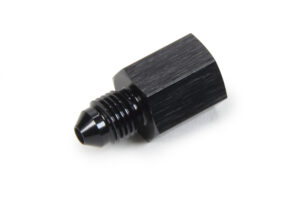 TRIPLE X RACE COMPONENTS Gauge Adapter #3 Male x 1/8 NPT Female HF-34031BLK