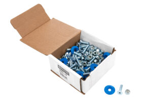 ALLSTAR PERFORMANCE Countersunk Bolt Kit Blue 50pk ALL18683-50