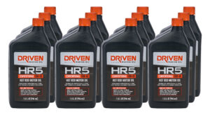 DRIVEN RACING OIL HR5 10w40 Conventional Oil Case 12 x 1 Quart 03806-12