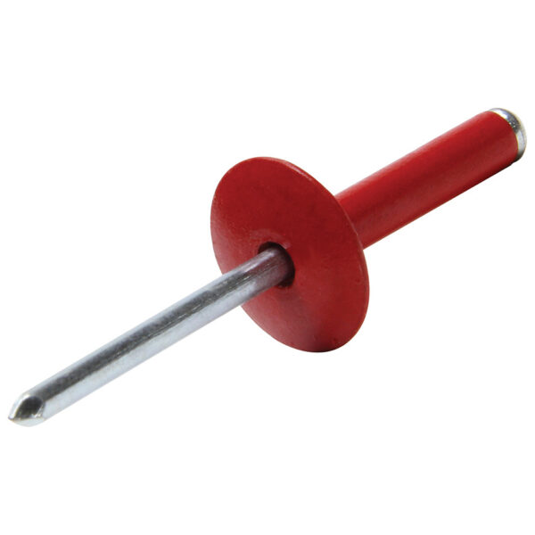 ALLSTAR PERFORMANCE Lg Hd Rivet Red 200pk ALL18032