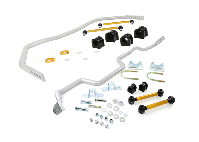 WHITELINE PERFORMANCE 05-14 Mustang Sway Bars Front 33mm / Rear 27mm BFK005
