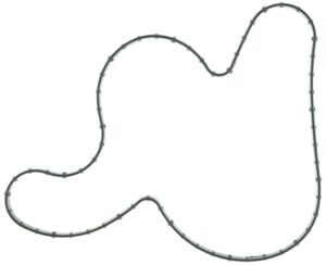 MAHLE ORIGINAL/CLEVITE Water Pump Gasket 20-22 Ford 7.3L K33826
