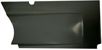 TRIPLE X RACE COMPONENTS Kick Panel Upper Right Black SC-BW-0031BLK