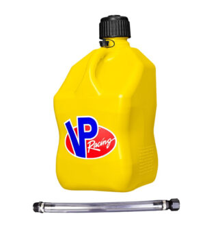 VP RACING Motorsports Jug 5.5 Gal Yellow Square w/Hose 3556-CA